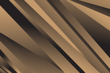 Obraz premium Abstract dark brown luxury stripe gradient color background