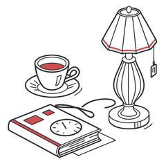 Timeless Daily Life Essential Objects Minimal Vector Art