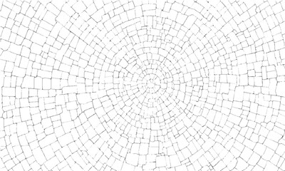 Obraz premium Grain noise black white grunge texture Abstract grunge pattern with cracks and dots