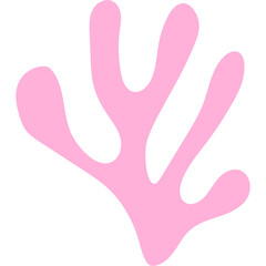 Minimalist Simple Coral