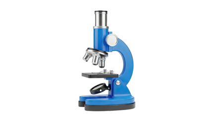 Bright Blue Microscope