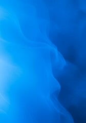 Dynamic abstract ethereal blue mist background with soft swirling vapor texture suitable for modern graphic design projects, futuristic, digital, texture