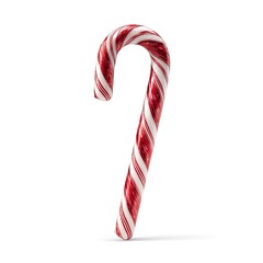 Obraz premium candy cane isolated on white background