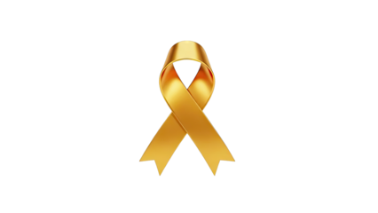 Golden Awareness Ribbon