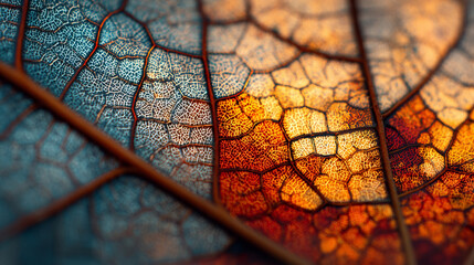 Macro leaf texture background showing detailed veins and organic patterns, highlighting natural structure, freshness, and rich botanical surface ideal for nature inspired design