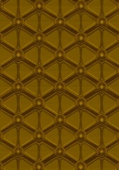 Fototapeta premium Seamless abstract geometric pattern wallpaper texture design. Uniformly repeated shapes create an endless modern decorative visual backdrop element, motif, arrangement, background