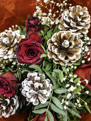 Colorful flowers in nature