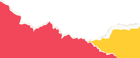 Abstract torn paper edge background