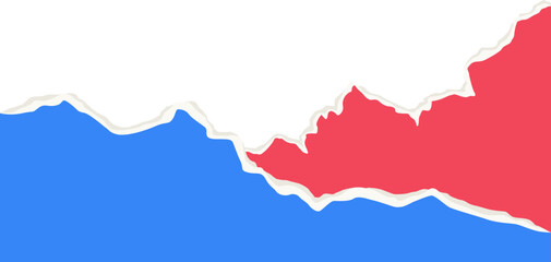 Abstract torn paper background design