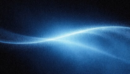 Luminous particle wave forming a bright ethereal flow for science, technology, or abstract visual themes