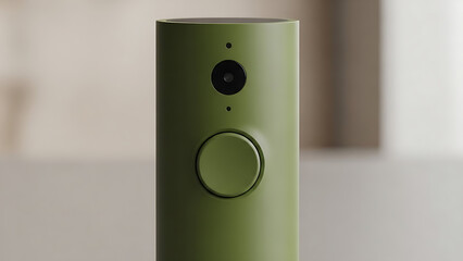 Green smartphone with circular camera module