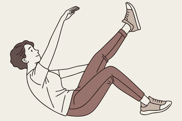 Stretching Body Icon Showing Warm-Up, Flexibility, and Injury Prevention