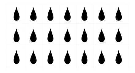 "Simple Black Drop Pattern: Minimalist Water Droplets Grid (Adobe Stock Style)"
