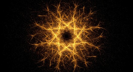 Highly complex abstract chaotic digital pattern representing maximum thermodynamic disorder and randomness. Granular texture background visualization, computation, abstract, deep