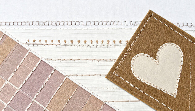 Sustainable Valentine Background: Eco-Friendly Paper Romance for Weddings & Gifts