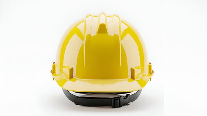 Yellow Safety Helmet &mdash; Construction Worker Protective Gear