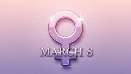 International Womens Day March 8 Female Symbol Sparkle Background Gradient.jpg
