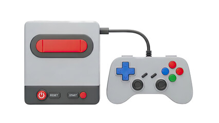 Retro Game Console and Controller