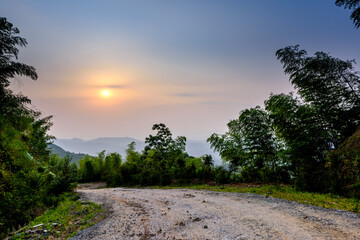 road in the mountains