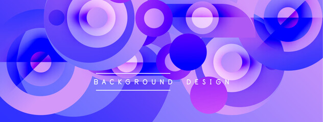Fototapeta premium Abstract fluid shapes, vibrant purple hues, dynamic composition. Modern design element for backgrounds, presentations, graphics.