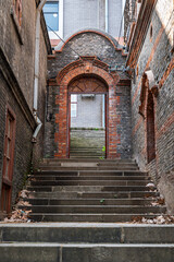 entrance to the old church