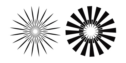 A collection of various festive fireworks displays, Festive fireworks. New year banner. Happy holiday celebration party with black fireworks.