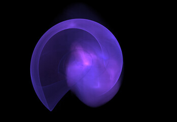 Crazy mystical coloured light effects. Incredible combinations of abstract light lines