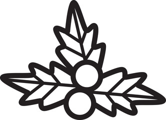 christmas ornament graphic design illustration