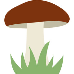 Cute Mushroom Illustration