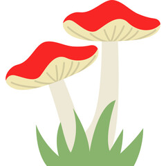 Cute Mushroom Illustration