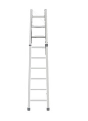 White Metal Extension Ladder.