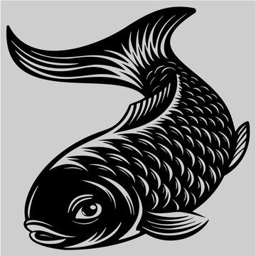 Koy Fish, one color
