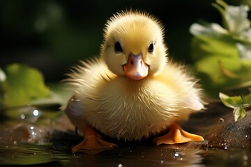 little yellow duck