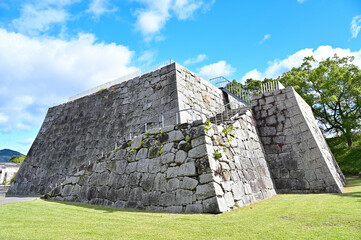 赤穂城の天守台　兵庫県赤穂市