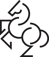 Chinese Zodiac Horse New Year Design