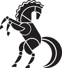 Chinese Zodiac Horse New Year Design