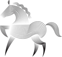 Chinese Zodiac Horse New Year Design