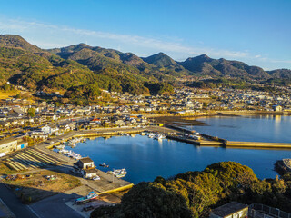 【大分県】日出町・豊後豊岡の街並み