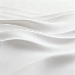 Obraz premium White fabric texture with soft folds