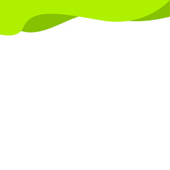 Obraz premium Simple Footer Wave