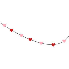 Love Hanging Illustration