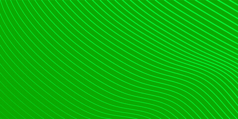 Smooth stylish abstract green wave background vector
