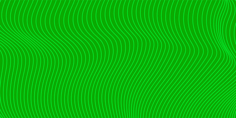 Smooth stylish abstract green wave background vector