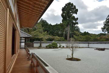 曼殊院　宸殿と盲亀浮木の庭(京都市左京区)