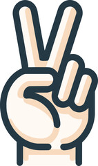 Hand Gesture UI Icons