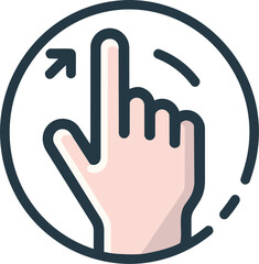 Hand Gesture UI Icons