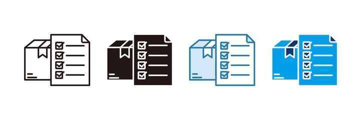 Order Fulfillment Icon Set Multiple Style Collection