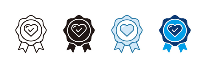 Customer Loyalty Icon Set Multiple Style Collection