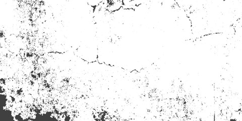 Obraz premium Monochrome texture composed of irregular graphic elements. Black and White Texture. Abstract monochrome grunge for text design. Vector Illustration. Black isolated on white.
