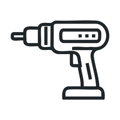 Obraz premium Electric drill design for home improvement projects and repairs